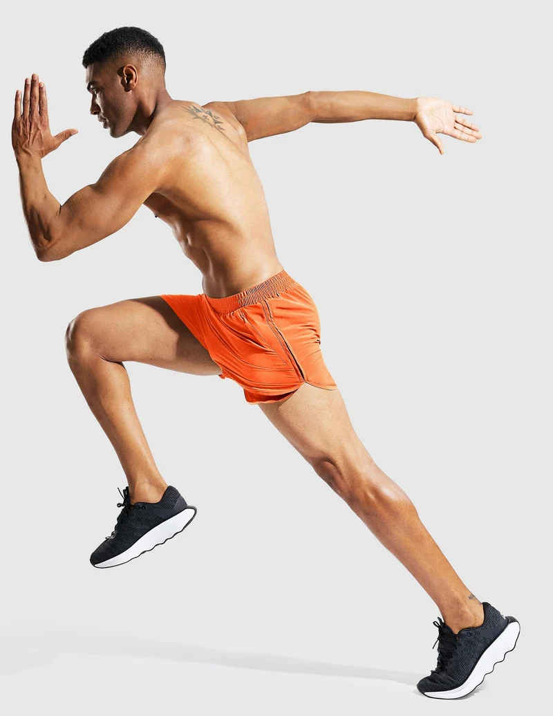 Men's PaceLite Split Running Shorts W/Brief 3"
