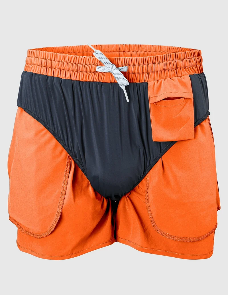 Men's PaceLite Split Running Shorts W/Brief 3"