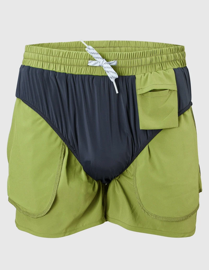 Men's PaceLite Split Running Shorts W/Brief 3"
