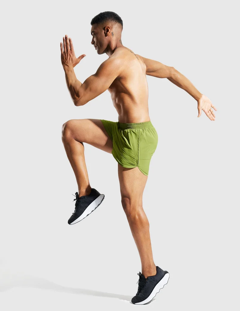 Men's PaceLite Split Running Shorts W/Brief 3"