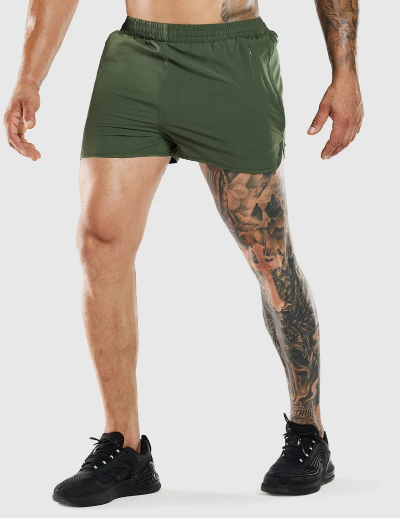 Men's PaceLite Split Running Shorts W/Brief 3"