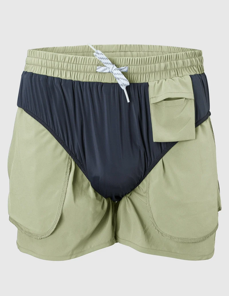 Men's PaceLite Split Running Shorts W/Brief 3"