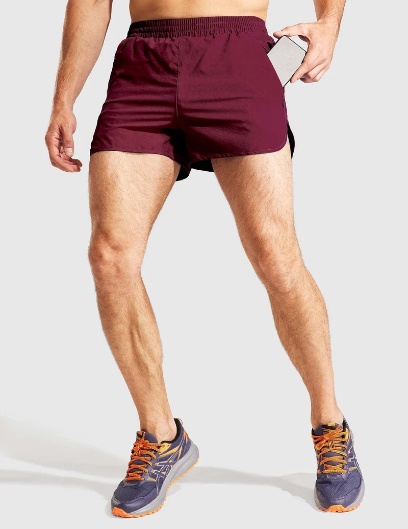 Men's PaceLite Split Running Shorts W/Brief 3"