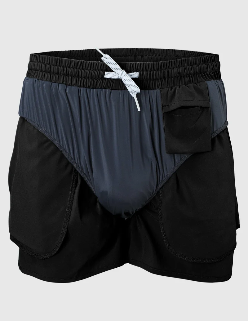 Men's PaceLite Split Running Shorts W/Brief 3"