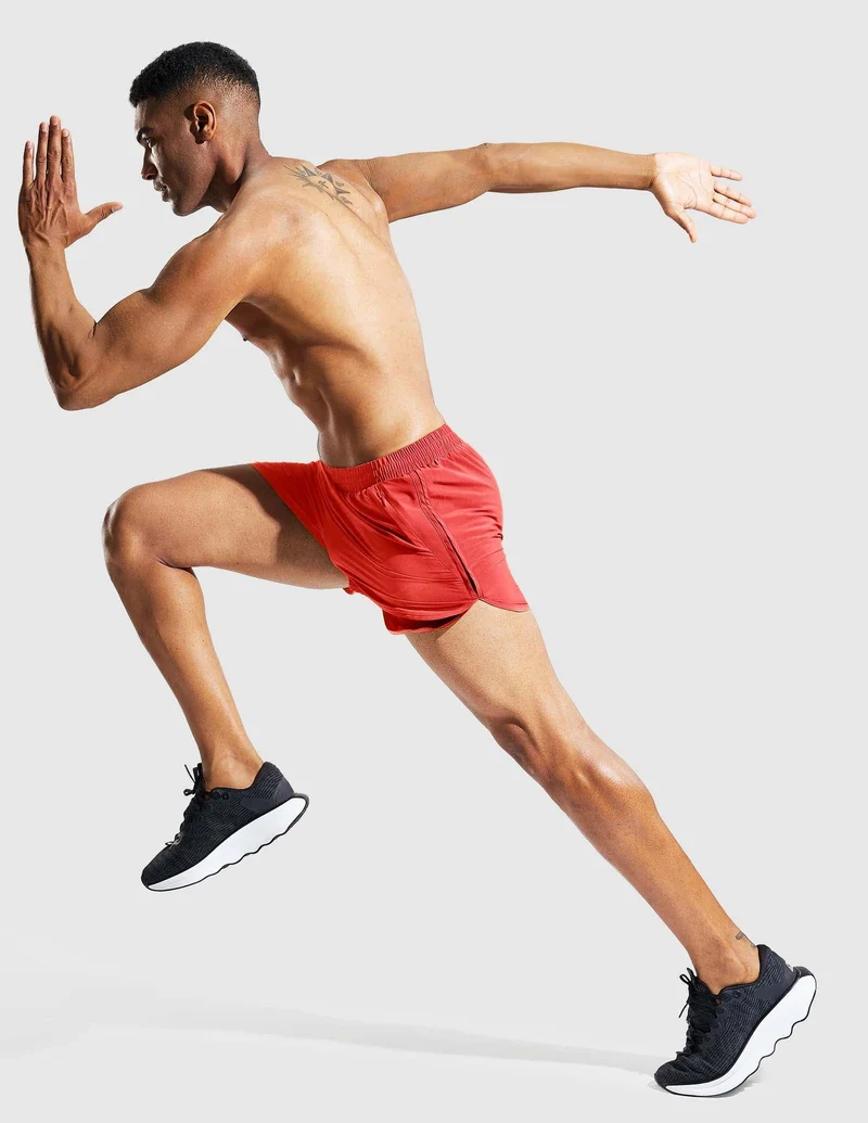 Men's PaceLite Split Running Shorts W/Brief 3"