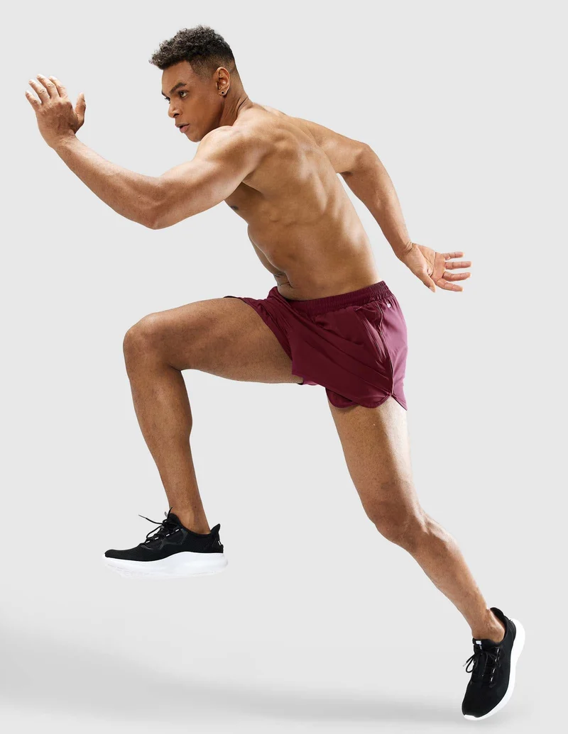 Men's PaceLite Split Running Shorts W/Brief 3"