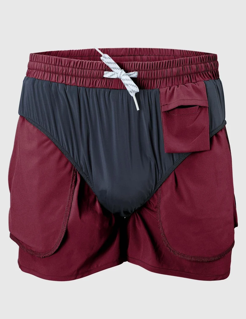 Men's PaceLite Split Running Shorts W/Brief 3"