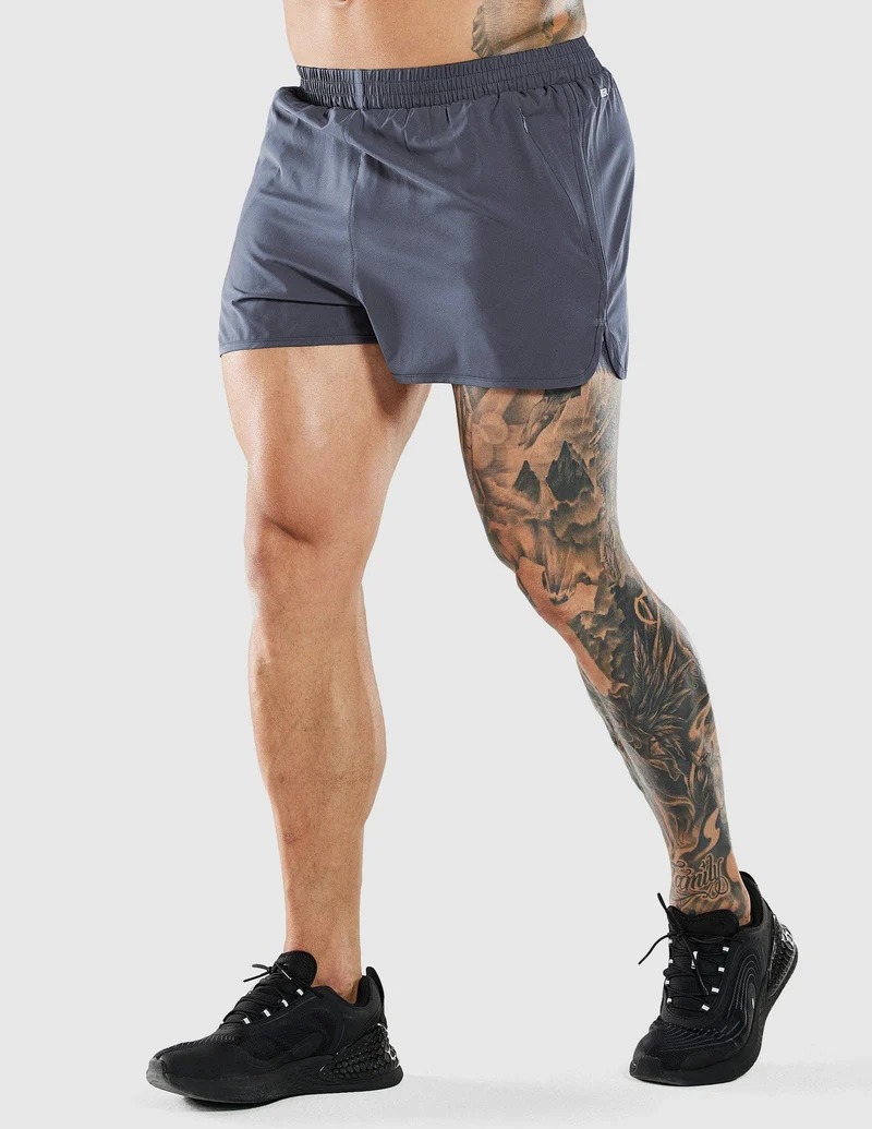 Men's PaceLite Split Running Shorts W/Brief 3"