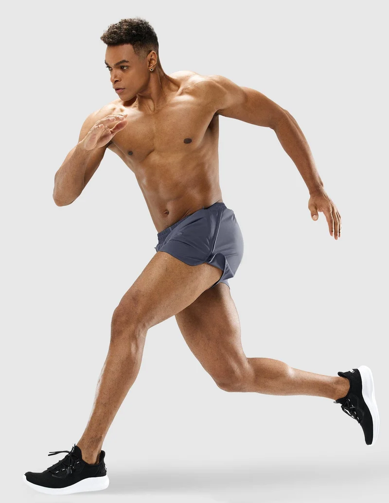 Men's PaceLite Split Running Shorts W/Brief 3"