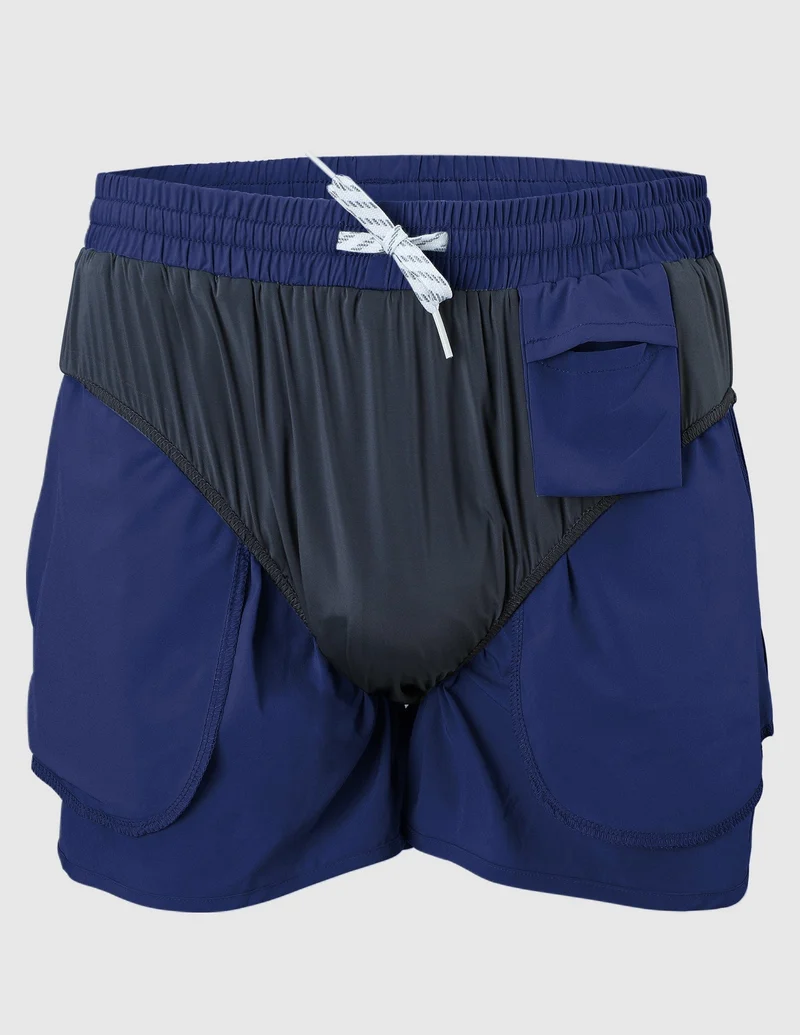 Men's PaceLite Split Running Shorts W/Brief 3"