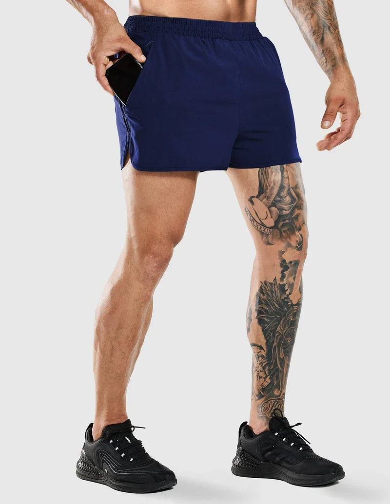 Men's PaceLite Split Running Shorts W/Brief 3"