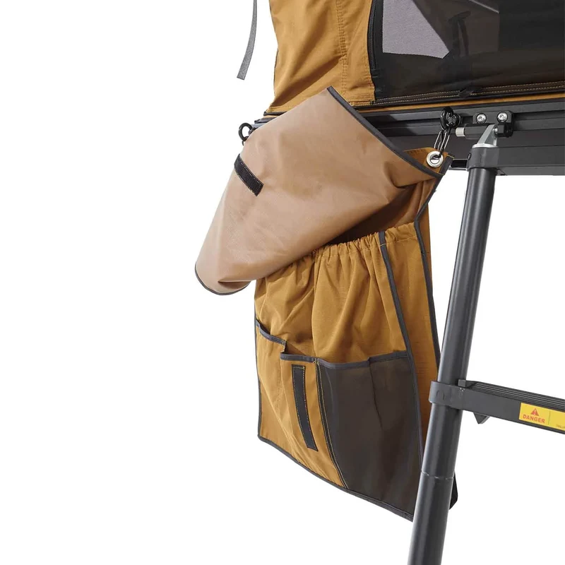 VICKYWOOD Alu Hartschalen Dachzelt CUMARU UP