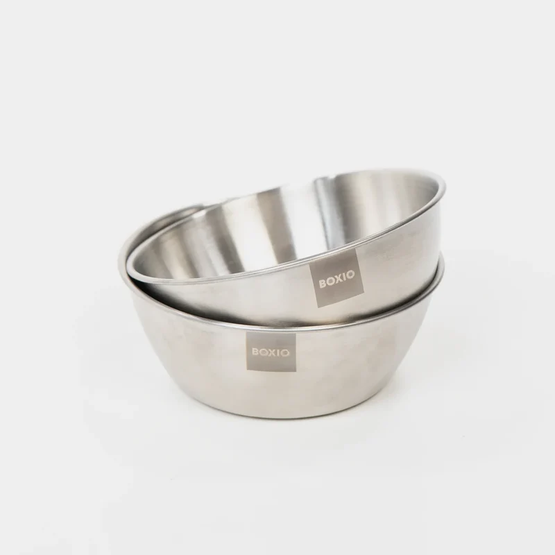 BOXIO BOWL Schüssel aus Edelstahl 2er Set