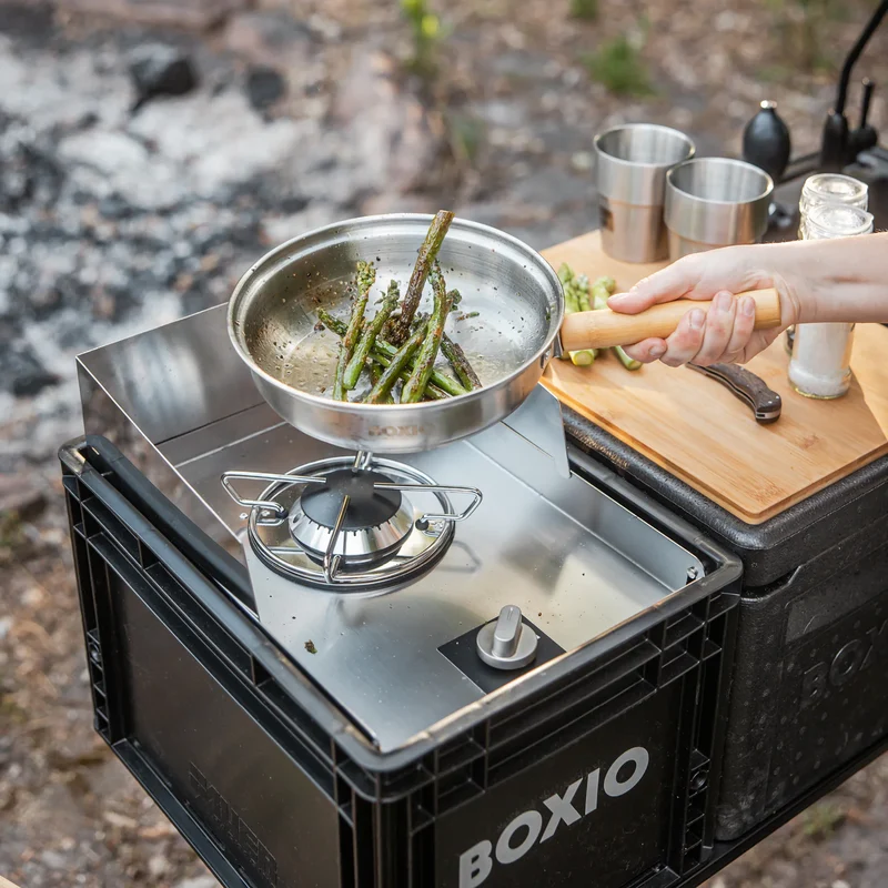 BOXIO COOK MAX+ Mobiler Gaskocher Komplettset