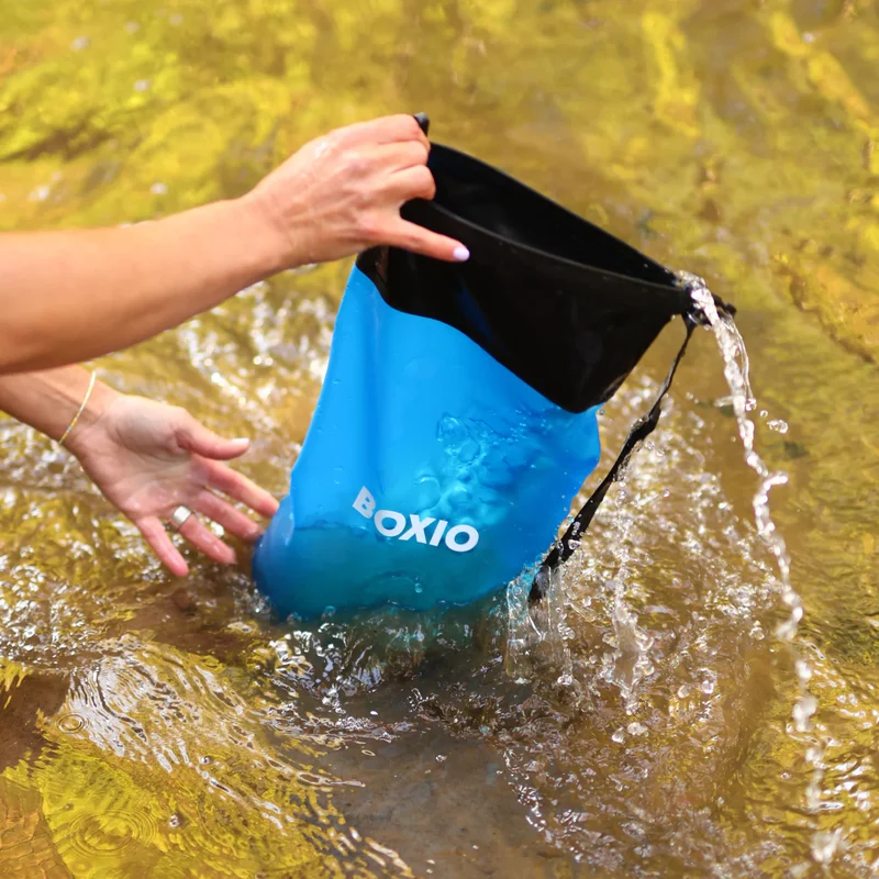 BOXIO WASH UP mit Wasserfiter und Geschirrtüchern