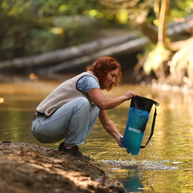 BOXIO WASH MAX+ mobiles Waschbecken mit Filter-System
