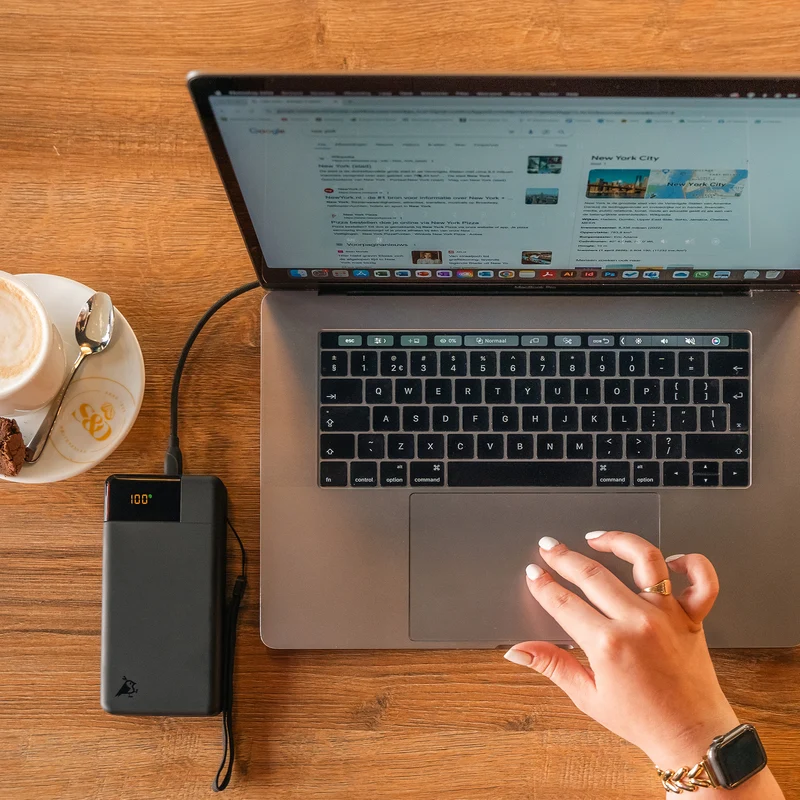 Powerbird B20+, 20000mAh 65W Svart