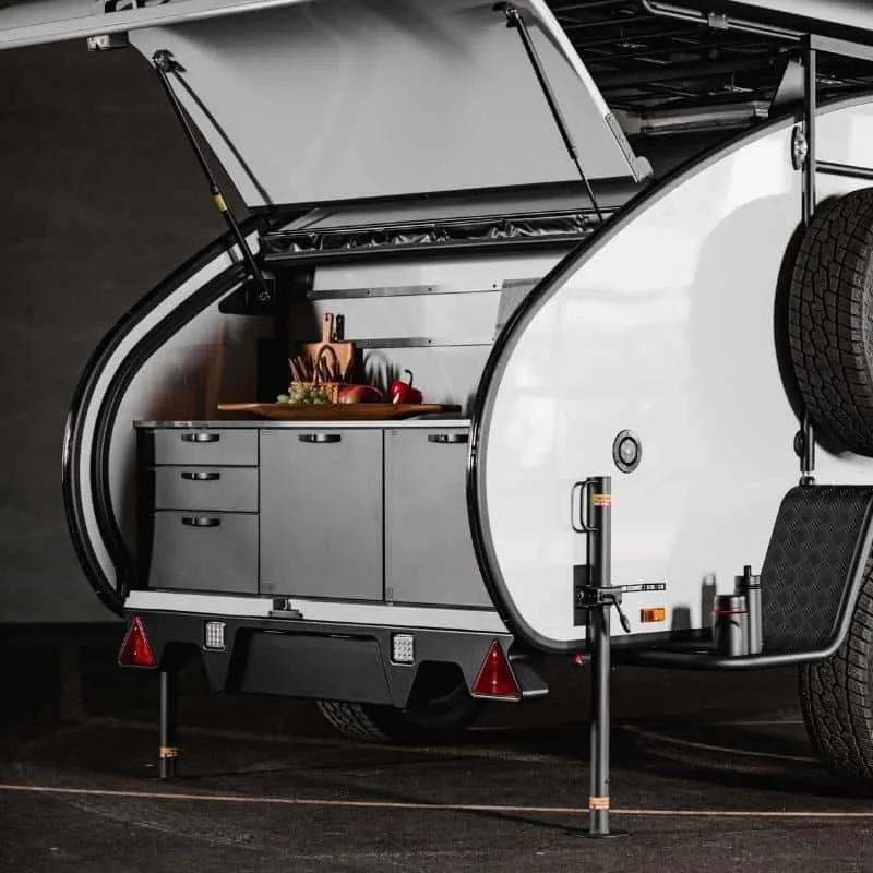 HEROCAMPER Teardrop Caravan Mini-Wohnwagen Livingstone