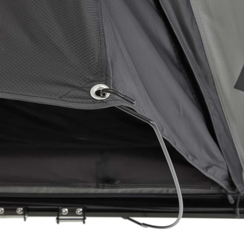 VICKYWOOD Hartschalen-Dachzelt CUMARU EASE 135 grau