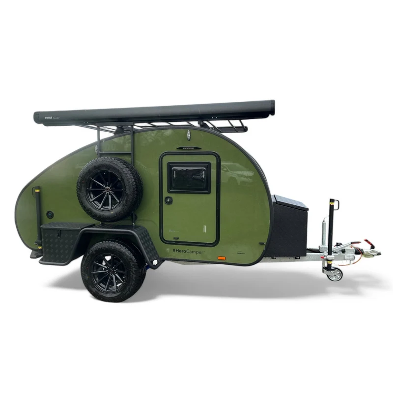 HEROCAMPER Teardrop Caravan Mini-Wohnwagen Armstrong