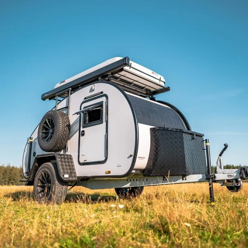 HEROCAMPER Teardrop Caravan Mini-Wohnwagen Livingstone