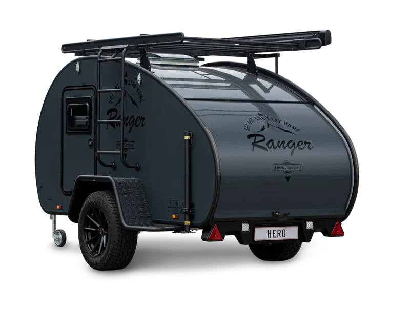 HEROCAMPER Teardrop Caravan Mini-Wohnwagen Columbus