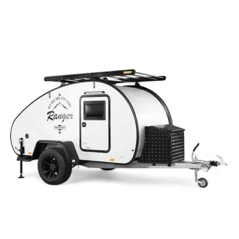 HEROCAMPER Teardrop Caravan Mini-Wohnwagen Columbus