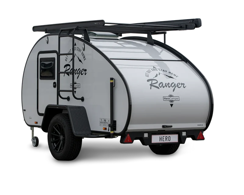 HEROCAMPER Teardrop Caravan Mini-Wohnwagen Columbus
