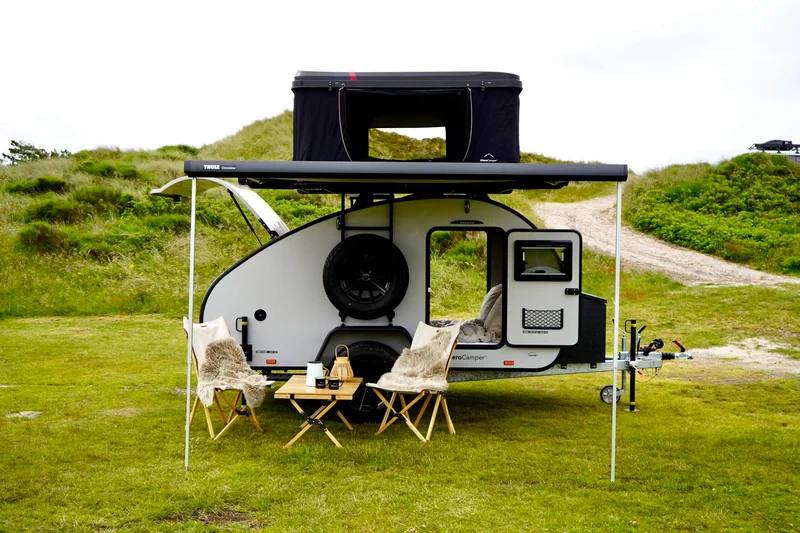 HEROCAMPER Teardrop Caravan Mini-Wohnwagen Livingstone