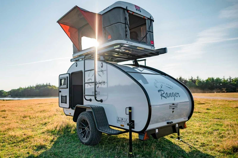 HEROCAMPER Teardrop Caravan Mini-Wohnwagen Livingstone