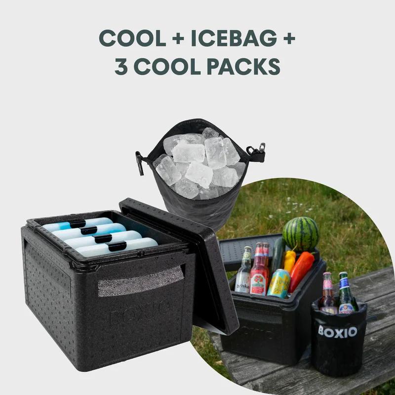 BOXIO COOL PLUS - Passive Kühlbox Komplettpaket