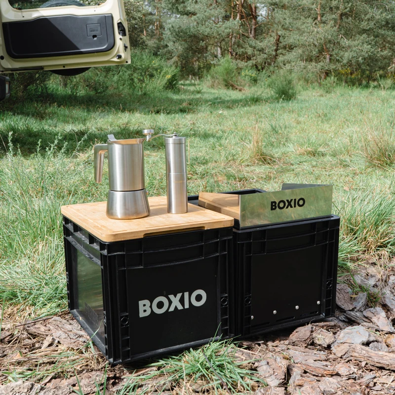 BOXIO COOK Gaskocher - Der revolutionäre Gaskocher in der Eurobox