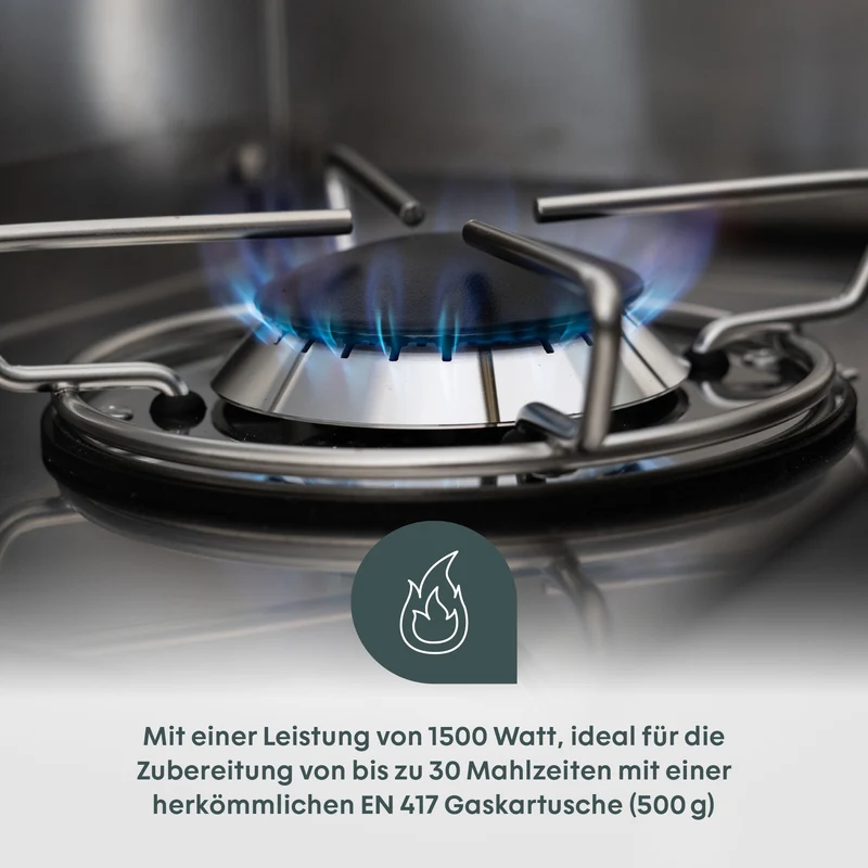 BOXIO COOK Gaskocher - Der revolutionäre Gaskocher in der Eurobox