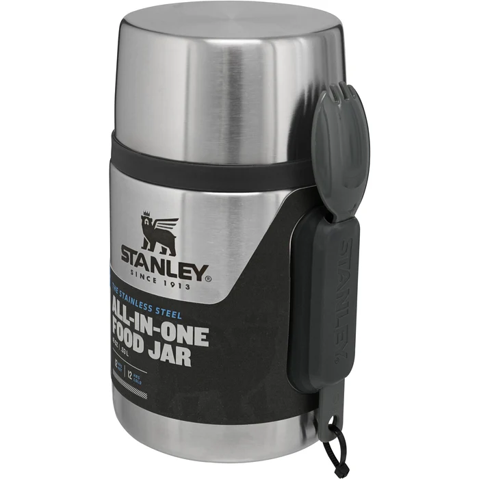The Stainless Steel AiO Food Jar - mattermos med spork