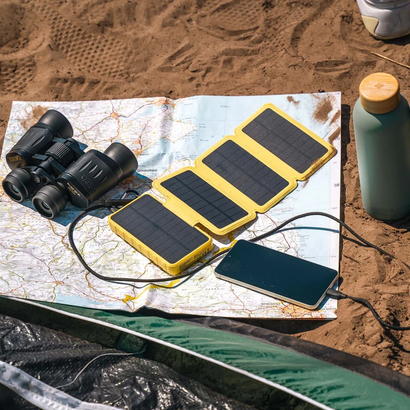 Powerbird BS10 - Solcellsdriven powerbank med belysning