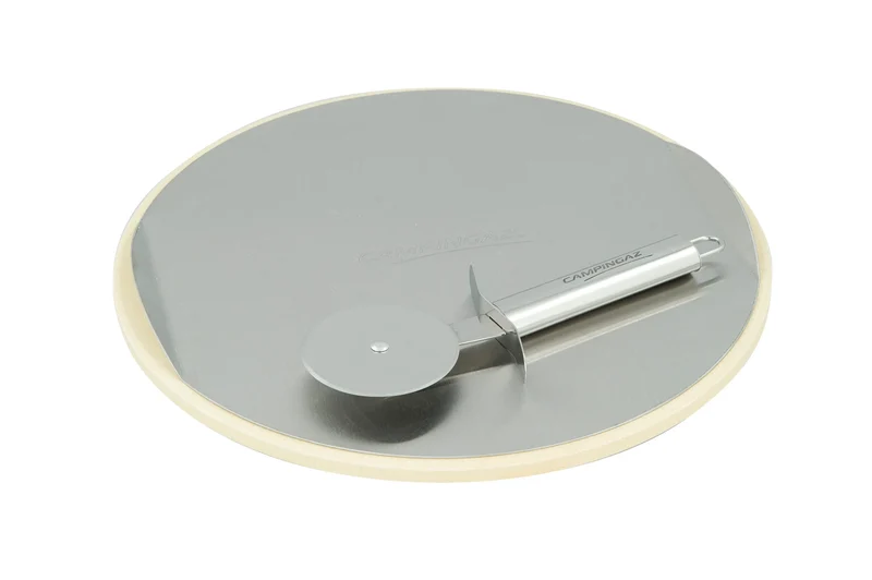 Campingaz Culinary Modular Keramik-Pizzastein mit Pizzaschneider
