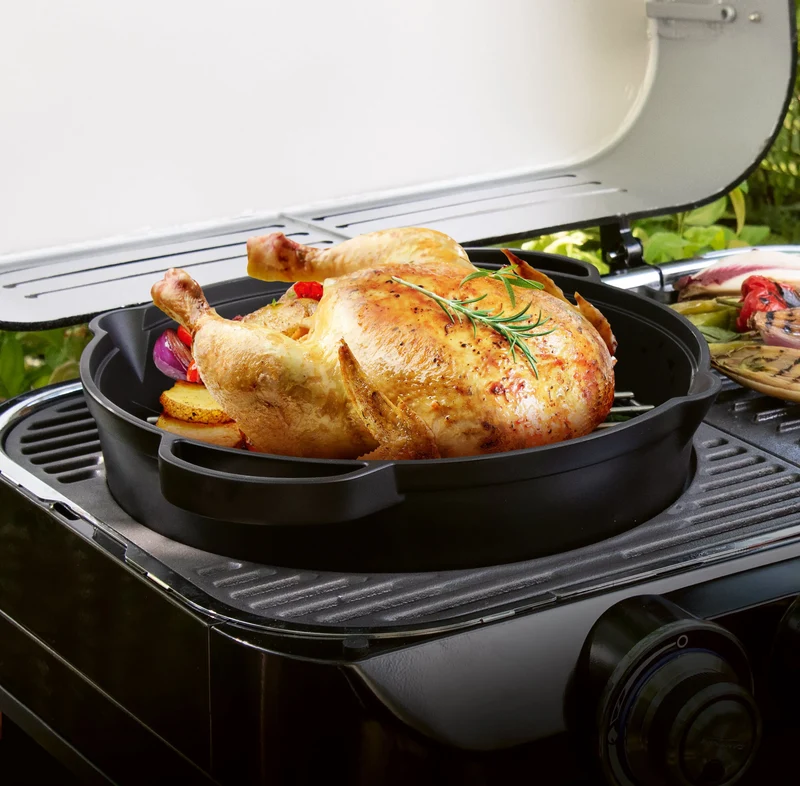 Campingaz Culinary Modular Gusseiserne Pfanne mit Grillrost