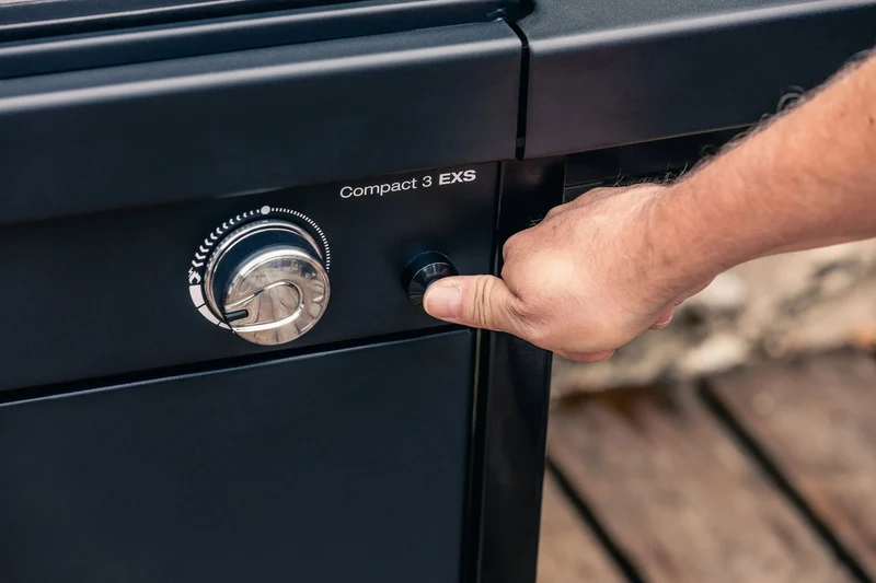 Campingaz Compact 3 L Gasgrill | 3 Stahlrohrbrenner
