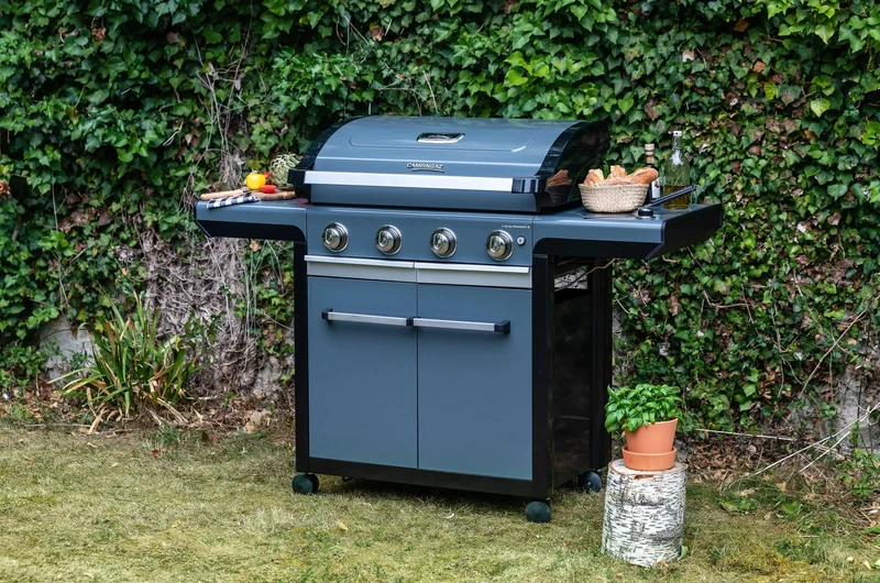 Campingaz 4 Series Premium Gasgrill | 4 Blue Flame Edelstahlbrenner