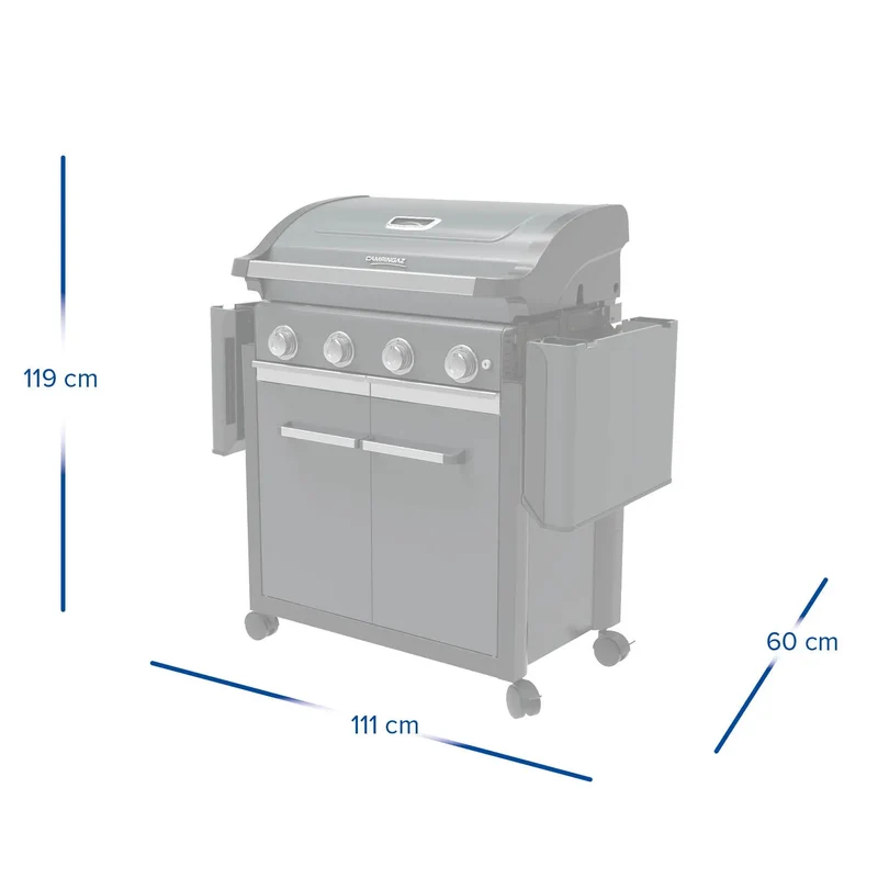 Campingaz 4 Series Premium Gasgrill | 4 Blue Flame Edelstahlbrenner