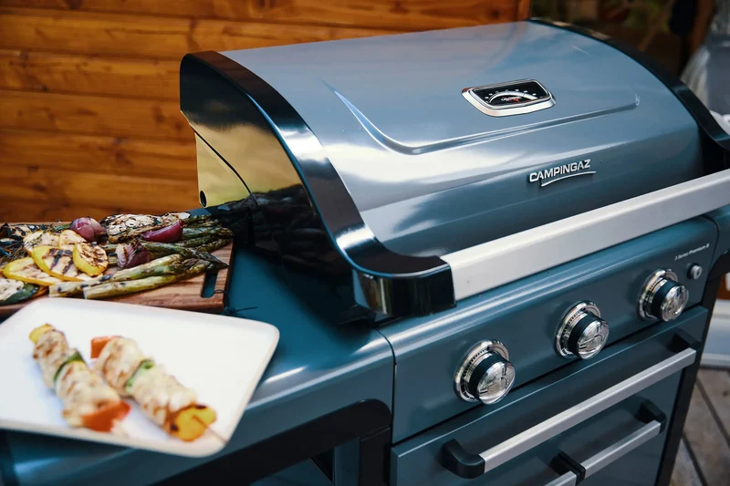 Campingaz 3 Series Premium Gasgrill | 3 Blue Flame Edelstahlbrenner