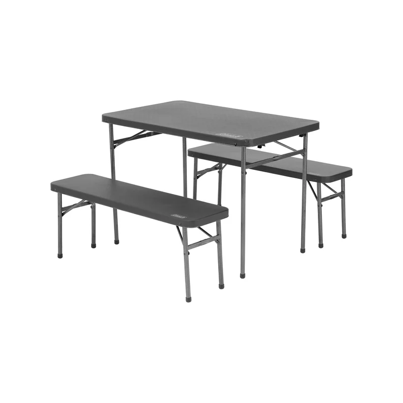 Coleman Pack-Away Campingtisch mit 2 Bänken für 4 Personen | 102 x 61 cm