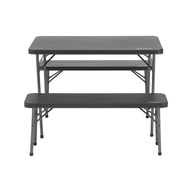 Coleman Pack-Away Campingtisch mit 2 Bänken für 4 Personen | 102 x 61 cm