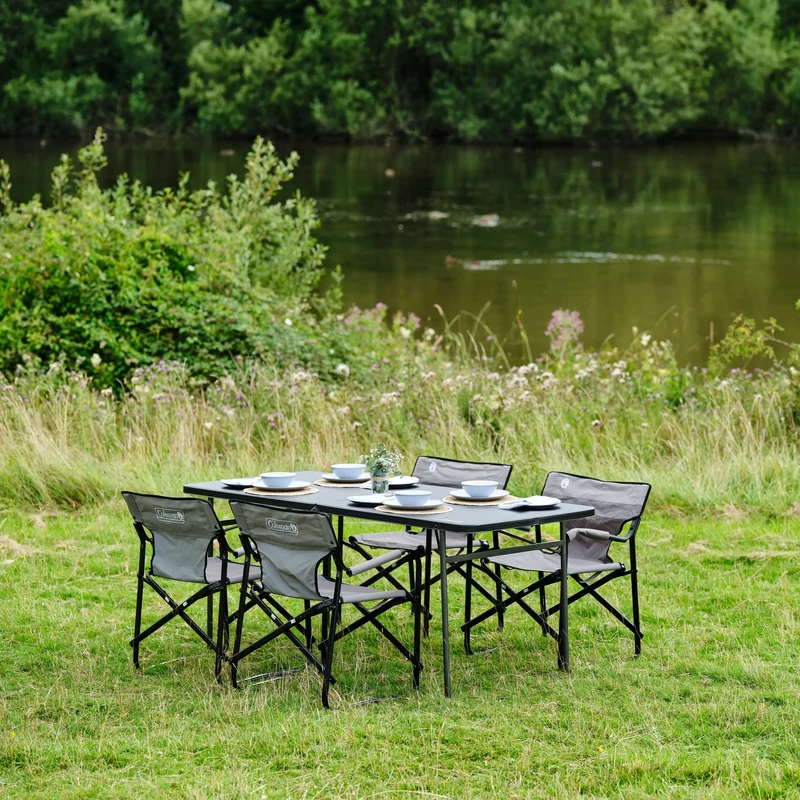 Coleman Campingtisch groß | 183 x 76 cm | 4-6 Personen | mittig faltbar