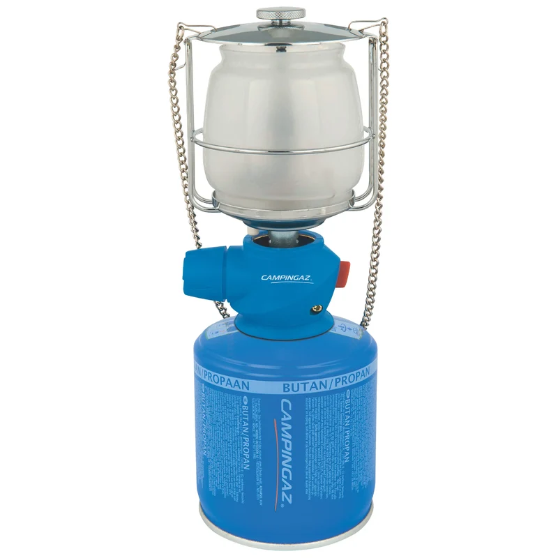 Campingaz Gaslampe Lumostar Plus CV PZ | mit Piezozündung | 80 Watt Helligkeit