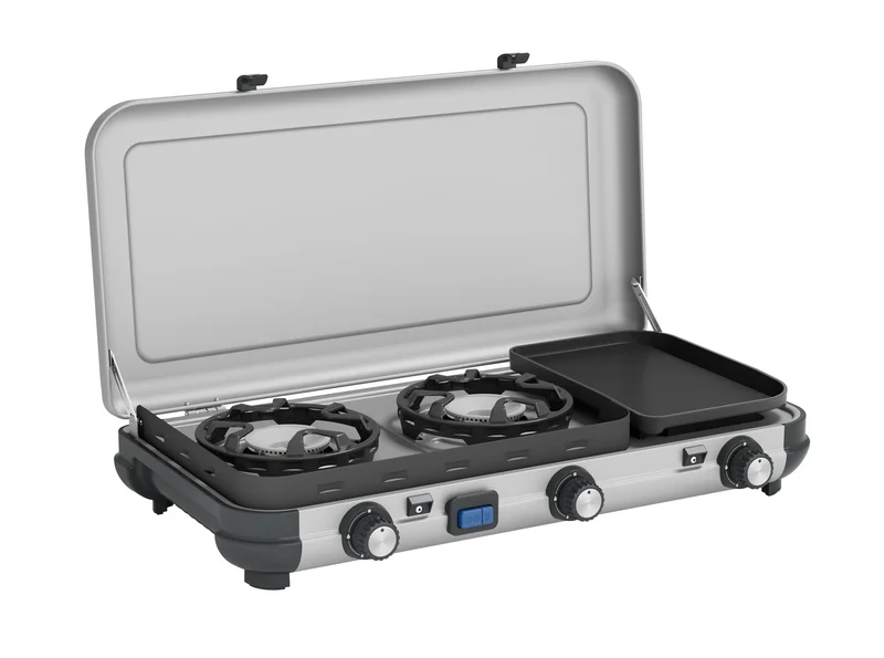 Campingaz Camping Kitchen 2 Multi-Cook R | 3 in 1 Gaskocher & Campinggrill
