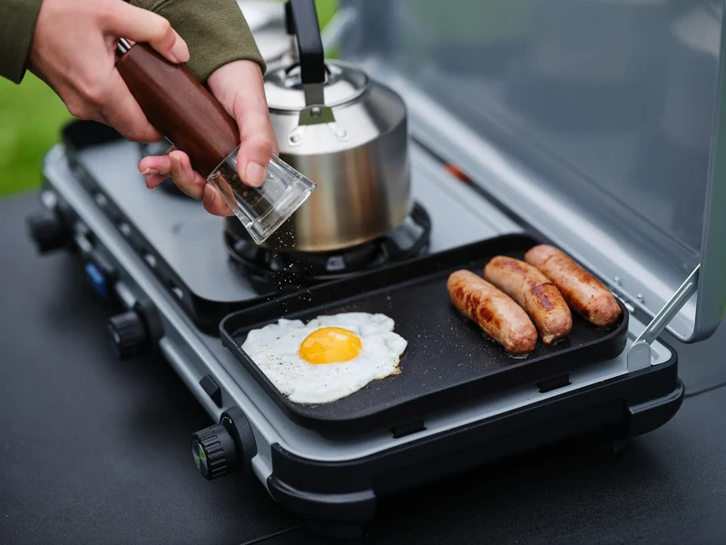 Campingaz Camping Kitchen 2 Multi-Cook R | 3 in 1 Gaskocher & Campinggrill