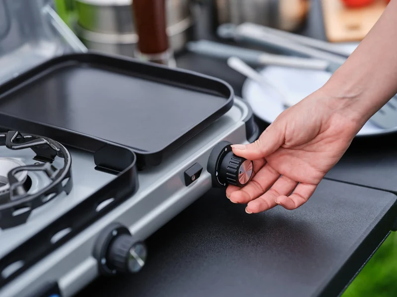 Campingaz Camping Kitchen 2 Multi-Cook R | 3 in 1 Gaskocher & Campinggrill