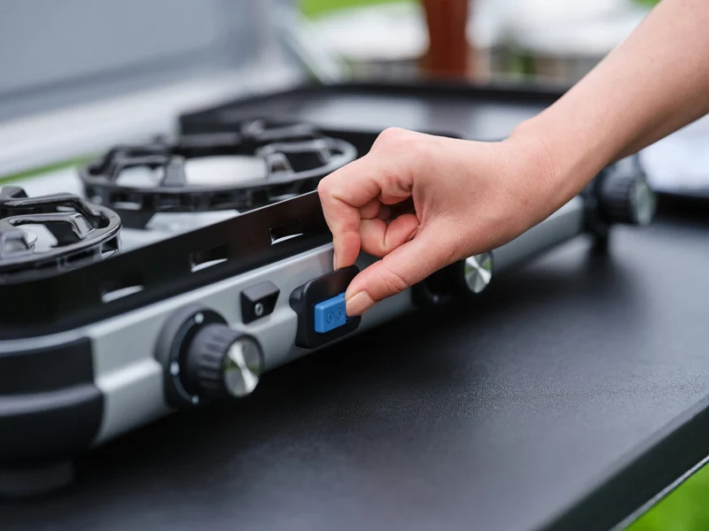 Campingaz Camping Kitchen 2 Multi-Cook R | 3 in 1 Gaskocher & Campinggrill