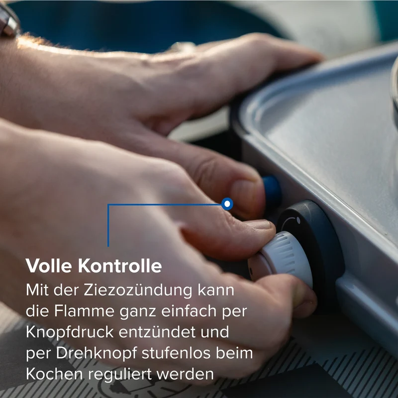 Campingaz Gaskocher Camping Kitchen 2 CV PZ | 2 Brenner